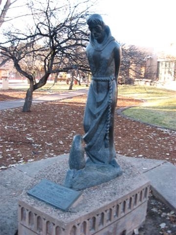 Saint Francis with Prairie Dog